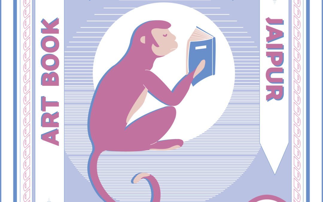 poster for Art Book Depot Jaipur 2020