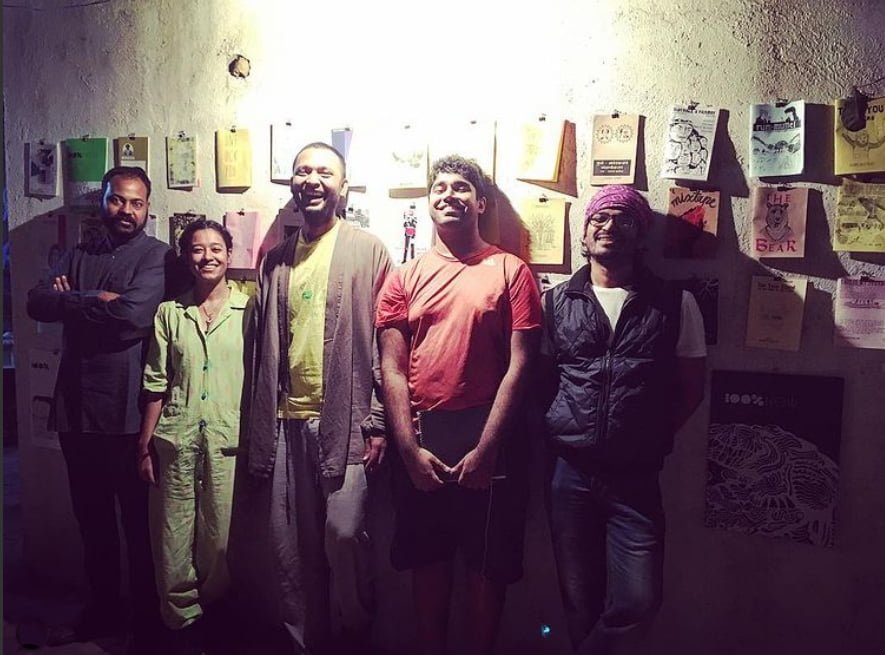 Won-Tolla_Bombay-underground-zinefest-011 We are the champions.... From L-R- Aqui Thami, Himanshu S and Chaitanya ModakA
